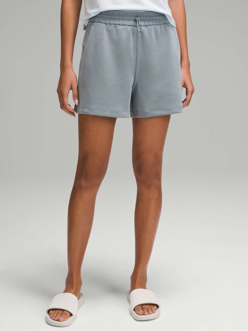lululemon athletica Women's Softstreme High Rise Short - 4” Belgian Blue